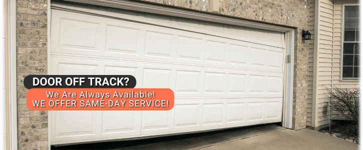 Garage Door Off Track In Roseville CA